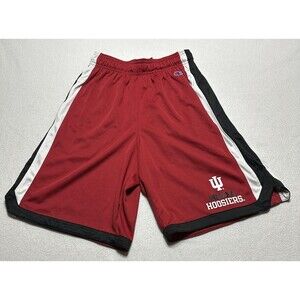 Indiana University Champion Shorts Adult Small Hoosiers Basketball Gym READ*